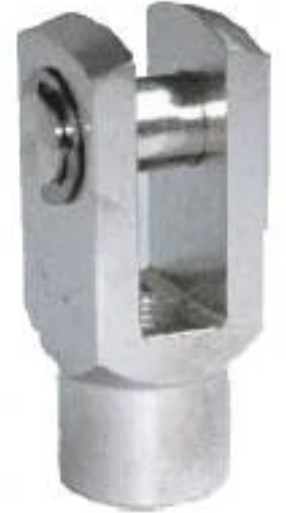 F-NPB1-3/4Y AIRTAC ROUND LINE CYLINDER PART NPB SERIES ROD CLEVIS USED WITH 1 3/4" BORE